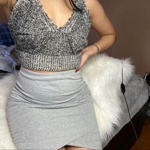 MOVING SALE 💸 Grey Skirt